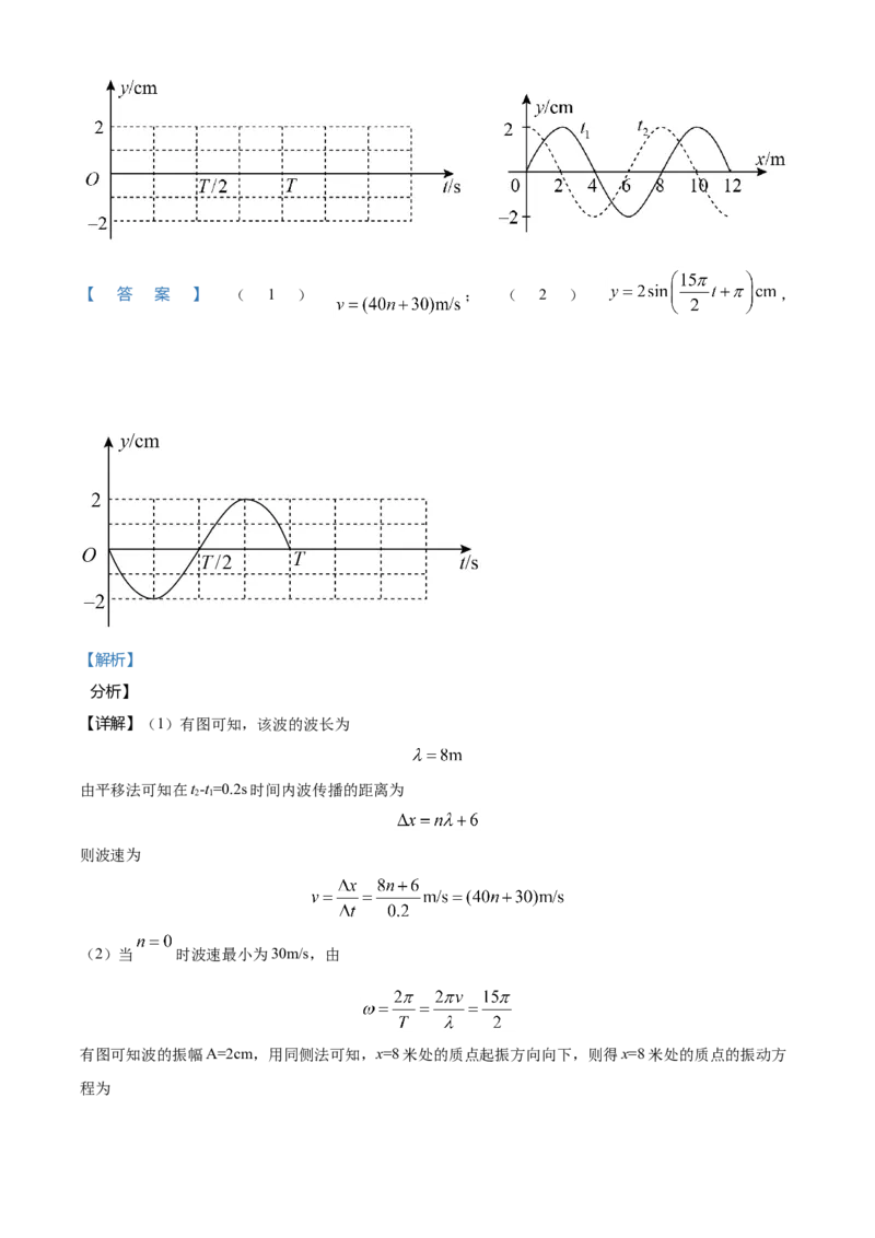 高二（下）期中考试物理试题（解析版）_高中九科知识点归纳。_人教版高中Word电子版试卷练习试题知识点全科_高中物理试卷习题_物理选修_选修3_人教版物理选修三期中测试（003份）