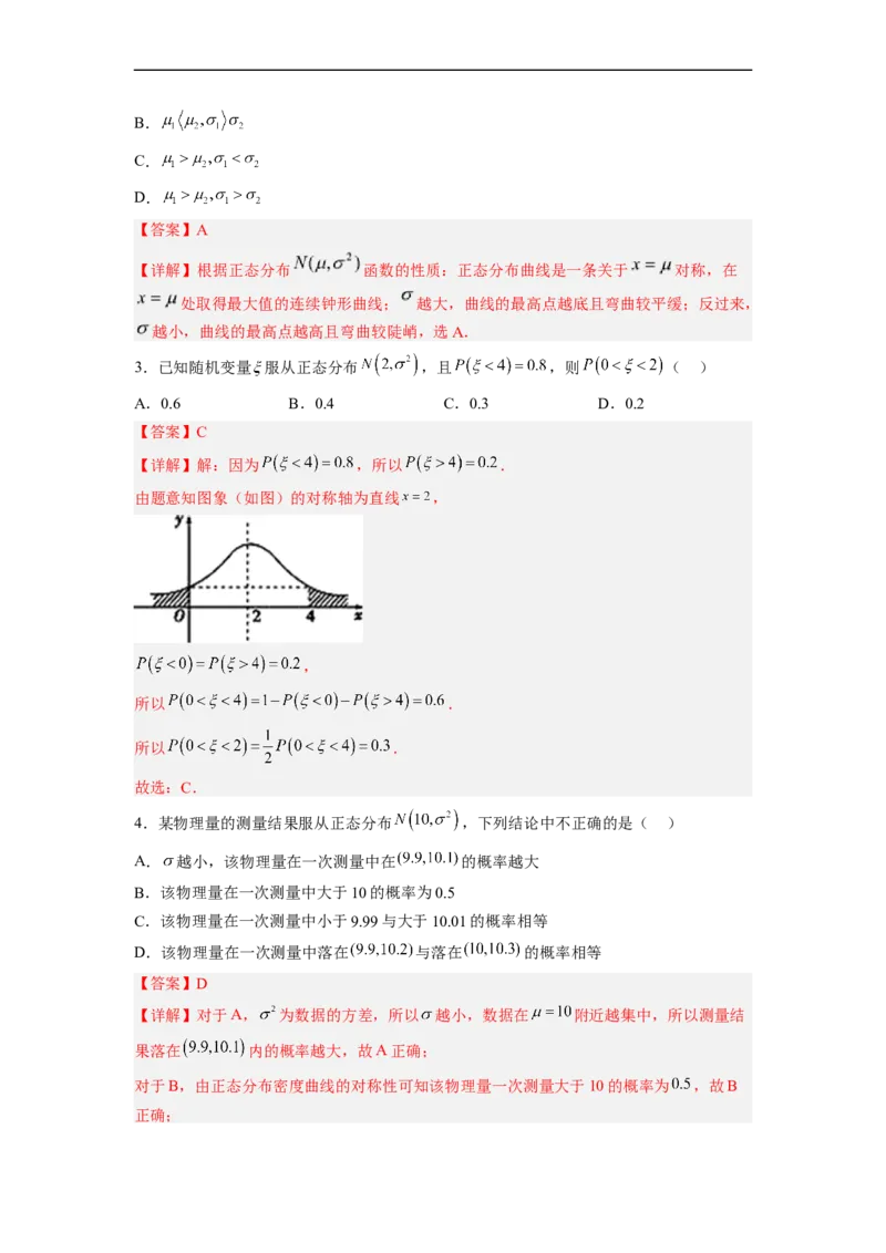 易错点16随机变量及其分布列（解析版）_2.2025数学总复习_赠品通用版（老高考）复习资料_专项复习_备战2023年高考数学考试易错题（全国通用）