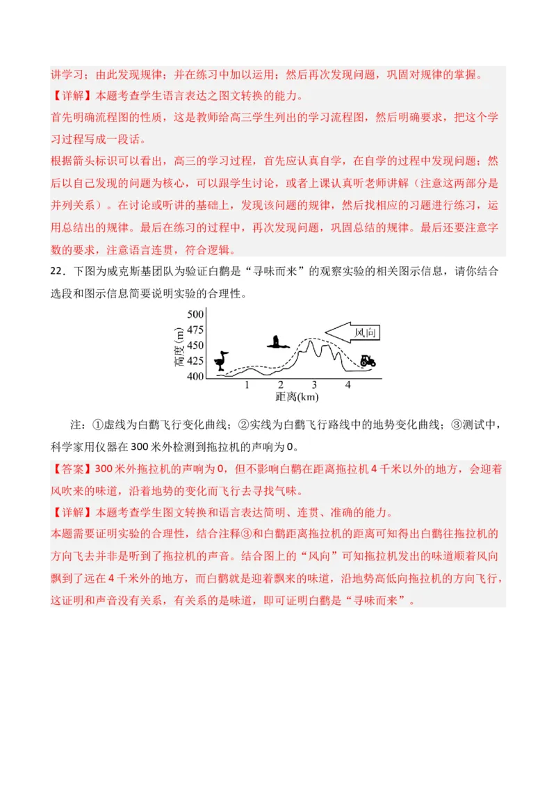 第11节图文转换-口袋书2024年高考语文一轮复习知识清单（全国通用）（解析版）_01高考语文_通用版（老高考）复习资料_2024年复习资料_第1章语言文字运用