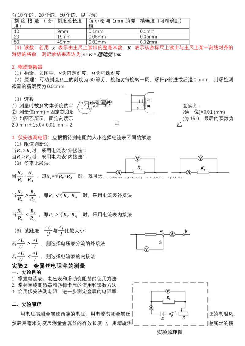 必修第三册知识清单高二上学期物理人教版（2019）必修第三册_高中九科知识点归纳。_人教版高中Word电子版试卷练习试题知识点全科_高中物理试卷习题_物理必修_必修3