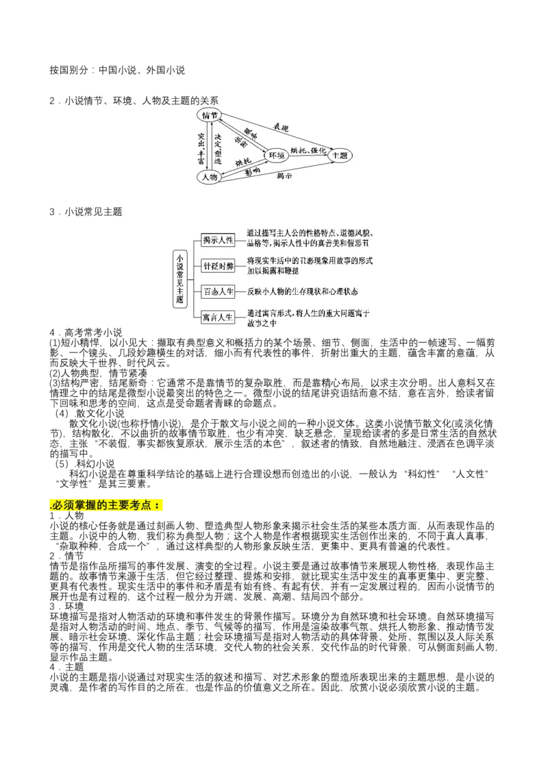 第01讲强化读文技能（讲义）（解析版）_01高考语文_4.22024年新高考资料_1.2024一轮复习_2024年高考语文一轮复习讲练（新教材新高考