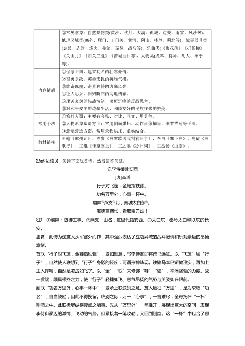 第2部分专题11Ⅰ读懂古诗_01高考语文_22022年新高考资料_2022年一轮复习各版本_1.2022年高考语文一轮复习通用版_2022年高考语文一轮复习讲义（全国版）