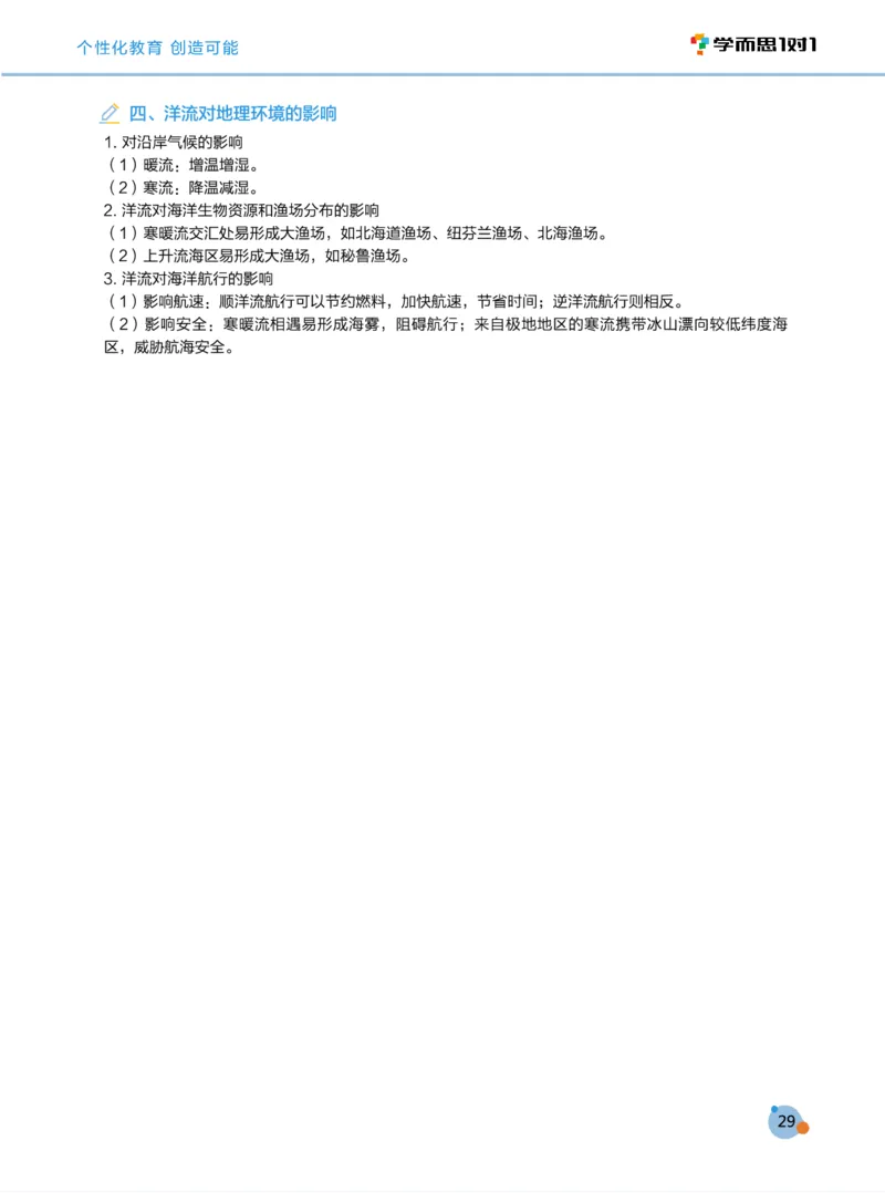 学而思1对1-高中地理知识点汇编_高中九科知识点归纳。_《高中知识点汇编》