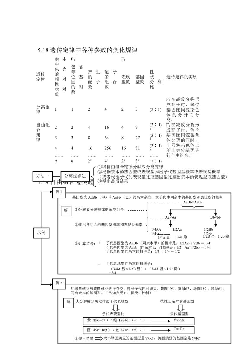 生物_高考生物知识结构网络_侧重知识梳理_86页_高中九科知识点归纳。_生物