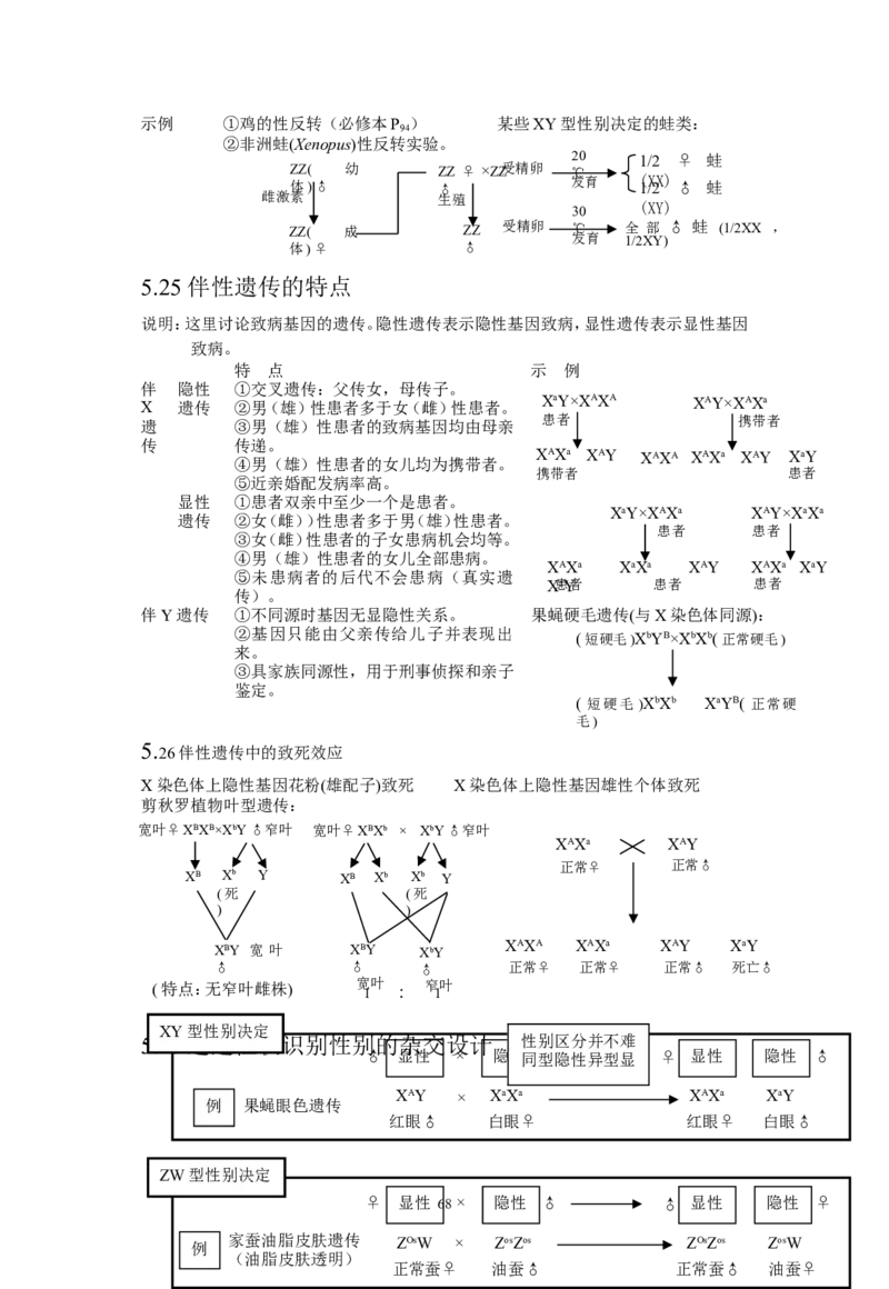 生物_高考生物知识结构网络_侧重知识梳理_86页_高中九科知识点归纳。_生物