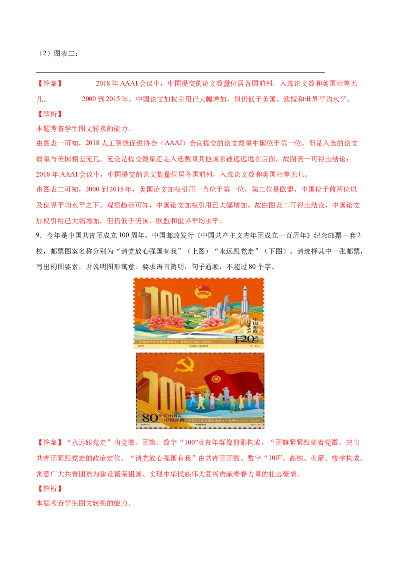 考向16图文转换-备战2023年高考语文一轮复习考点微专题（全国通用）（解析版）_01高考语文_6赠通用版（老高考）复习资料_一轮复习