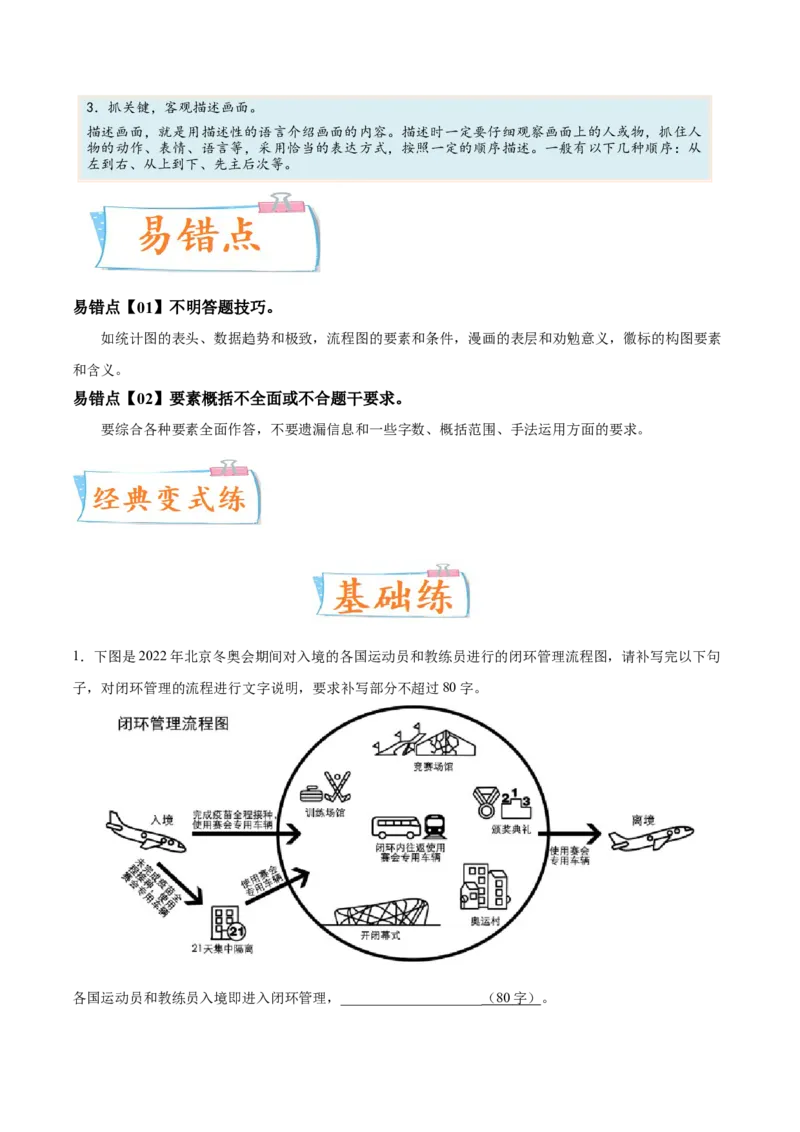考向16图文转换-备战2023年高考语文一轮复习考点微专题（全国通用）（解析版）_01高考语文_6赠通用版（老高考）复习资料_一轮复习