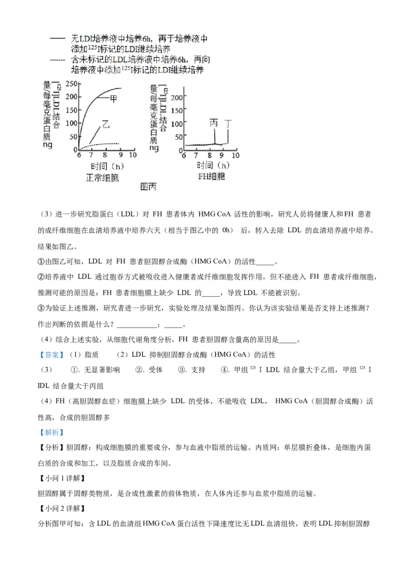 高二上学期期中生物试题（解析版）_高中九科知识点归纳。_人教版高中Word电子版试卷练习试题知识点全科_高中生物试卷习题_生物选修_选修1_人教版生物选修一期中测试（012份）_277