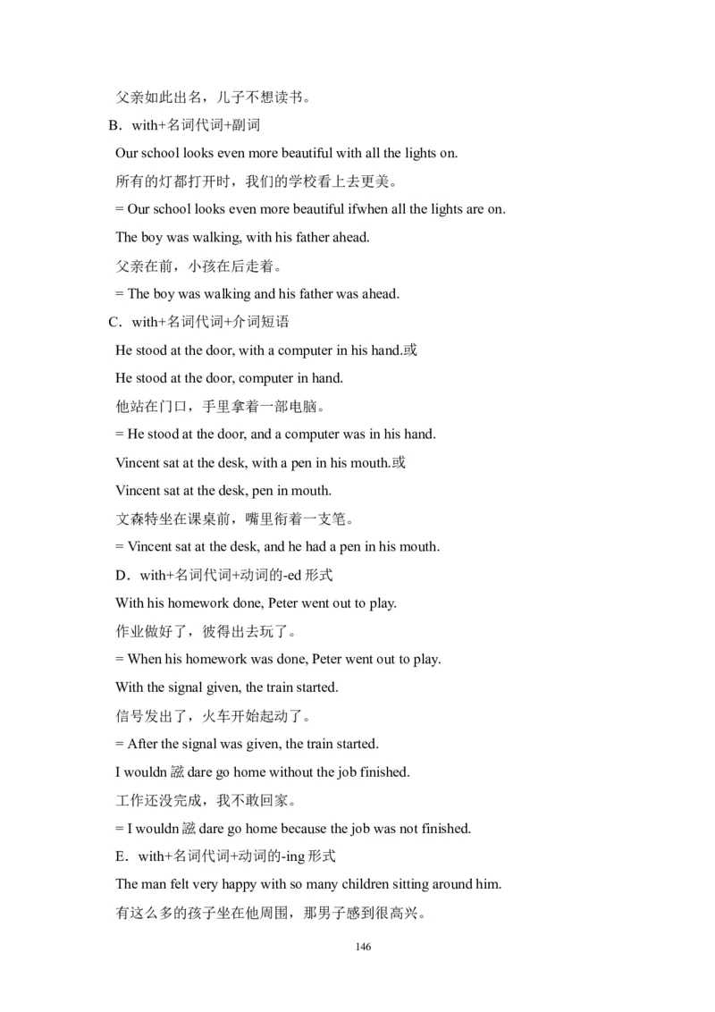 英语_高考英语语法精讲教程_162页_高中九科知识点归纳。_英语