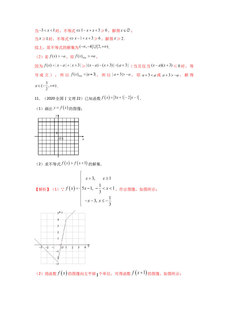 易错点10不等式答案-备战2023年高考数学易错题_2.2025数学总复习_赠品通用版（老高考）复习资料_一轮复习_2023年高考数学一轮复习易错题（含解析）