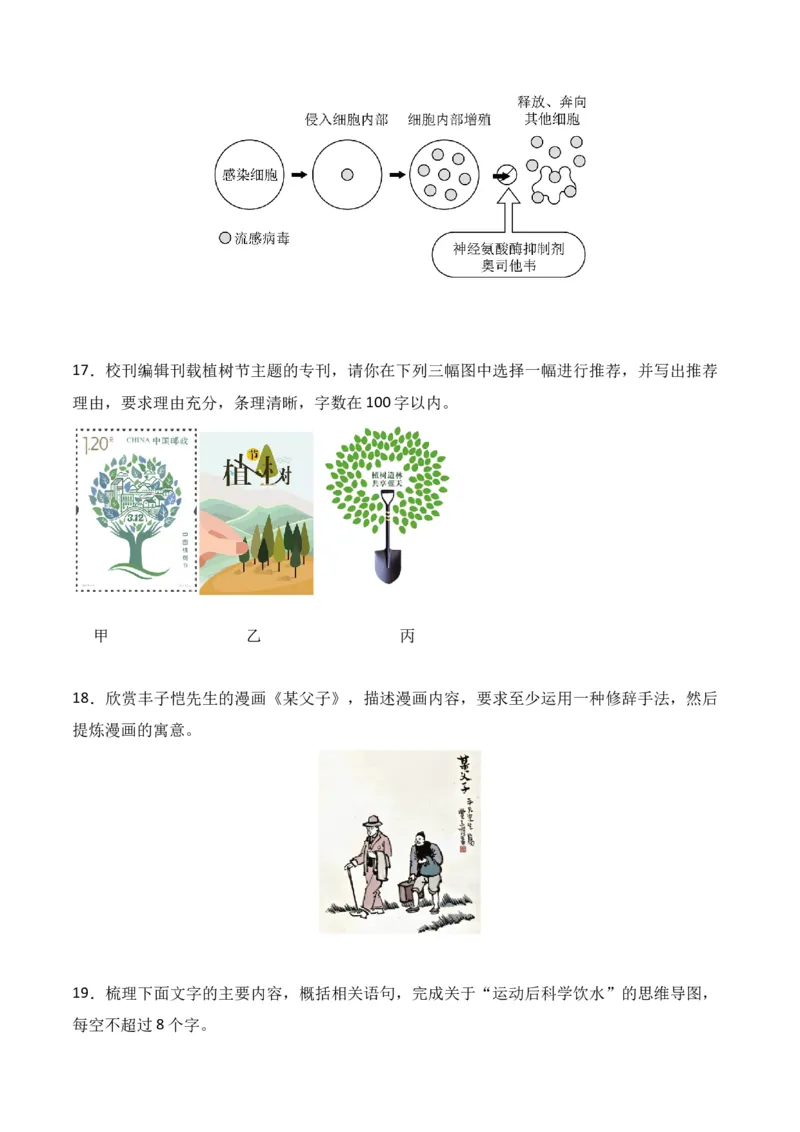 第11节图文转换-口袋书2024年高考语文一轮复习知识清单（全国通用）（原卷版）_01高考语文_通用版（老高考）复习资料_2024年复习资料_第1章语言文字运用