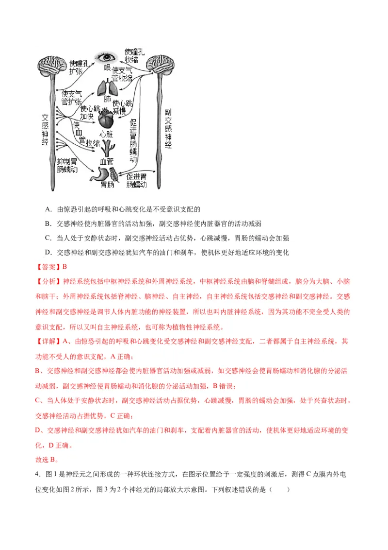 期末模拟卷01（全解全析）（人教版2019）_高中九科知识点归纳。_人教版高中Word电子版试卷练习试题知识点全科_高中生物试卷习题_生物选修_选修1_人教版生物选修一期末试卷（012份）