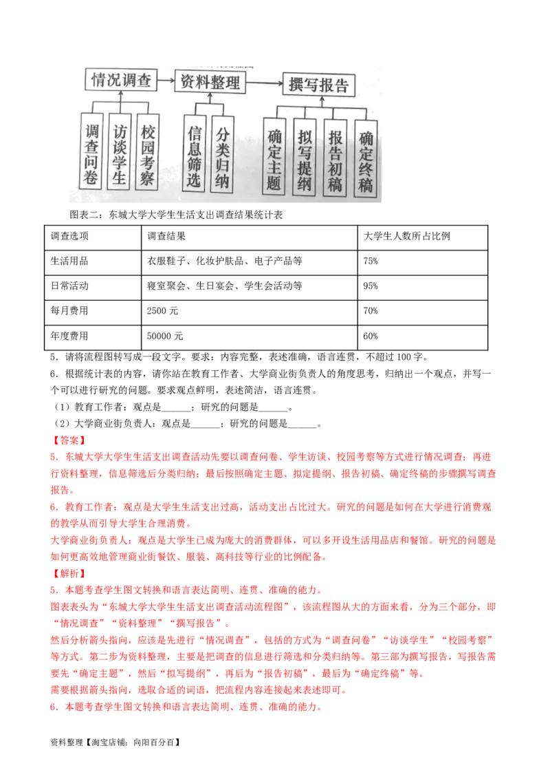 第09讲图文转换（练习）（解析版）_01高考语文_新高考复习资料_2024年新高考资料_一轮复习资料_高考语文一轮复习讲练测（课件+讲义+练习）（新高考）_第三部分语言文字运用