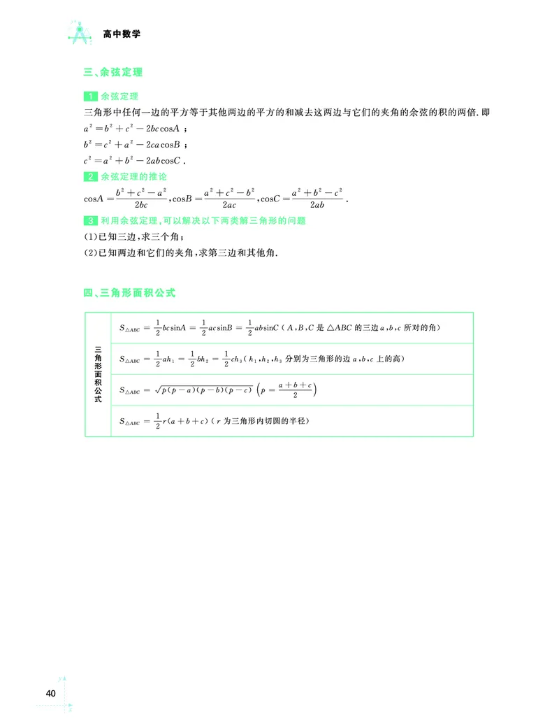 学而思-希望学-高中数学知识手册_高中九科知识点归纳。_《高中知识点汇编》