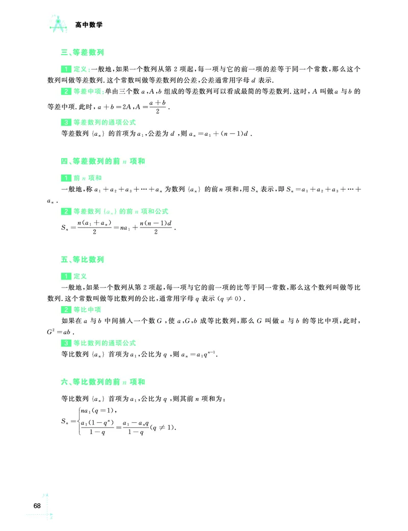 学而思-希望学-高中数学知识手册_高中九科知识点归纳。_《高中知识点汇编》