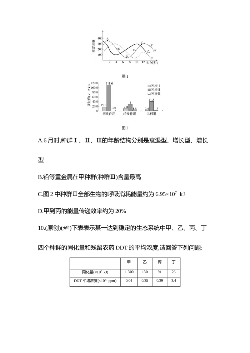 生物人教版新教材选择性必修2课时素养练：第3章第3节　生态系统的物质循环_高中九科知识点归纳。_人教版高中Word电子版试卷练习试题知识点全科_高中生物试卷习题_生物选修_选修2