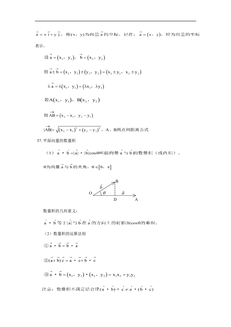数学_高考数学知识点总结_41页_高中九科知识点归纳。_数学