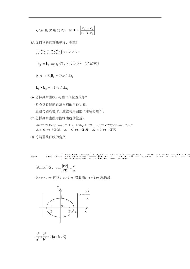 数学_高考数学知识点总结_41页_高中九科知识点归纳。_数学