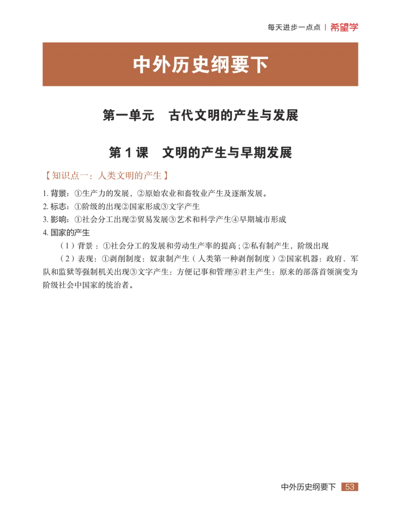 学而思-希望学-高中历史知识手册_高中九科知识点归纳。_《高中知识点汇编》
