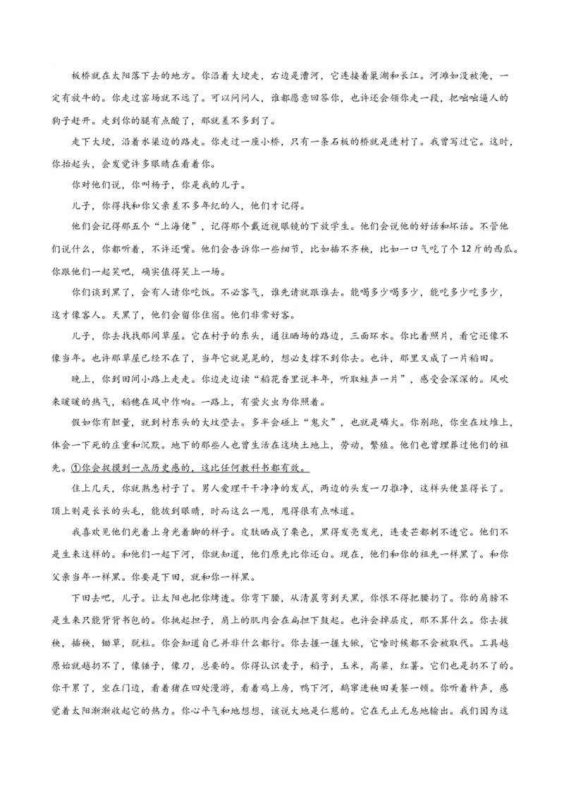 考点巩固卷17文学短评与视频脚本（解析版）_01高考语文_52025年新高考资料_一轮复习_2025年高考语文一轮复习考点通关卷（新高考通用）