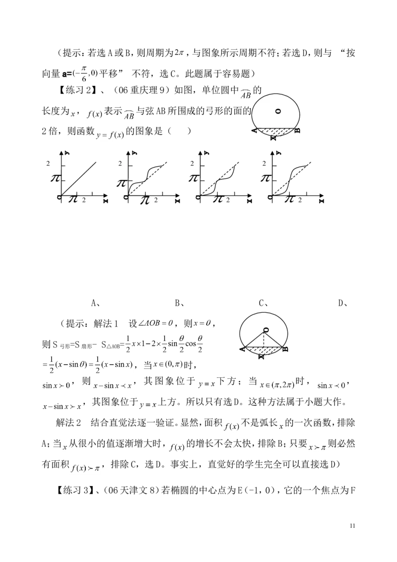 数学_高考数学选择题神奇巧解_43页_高中九科知识点归纳。_数学
