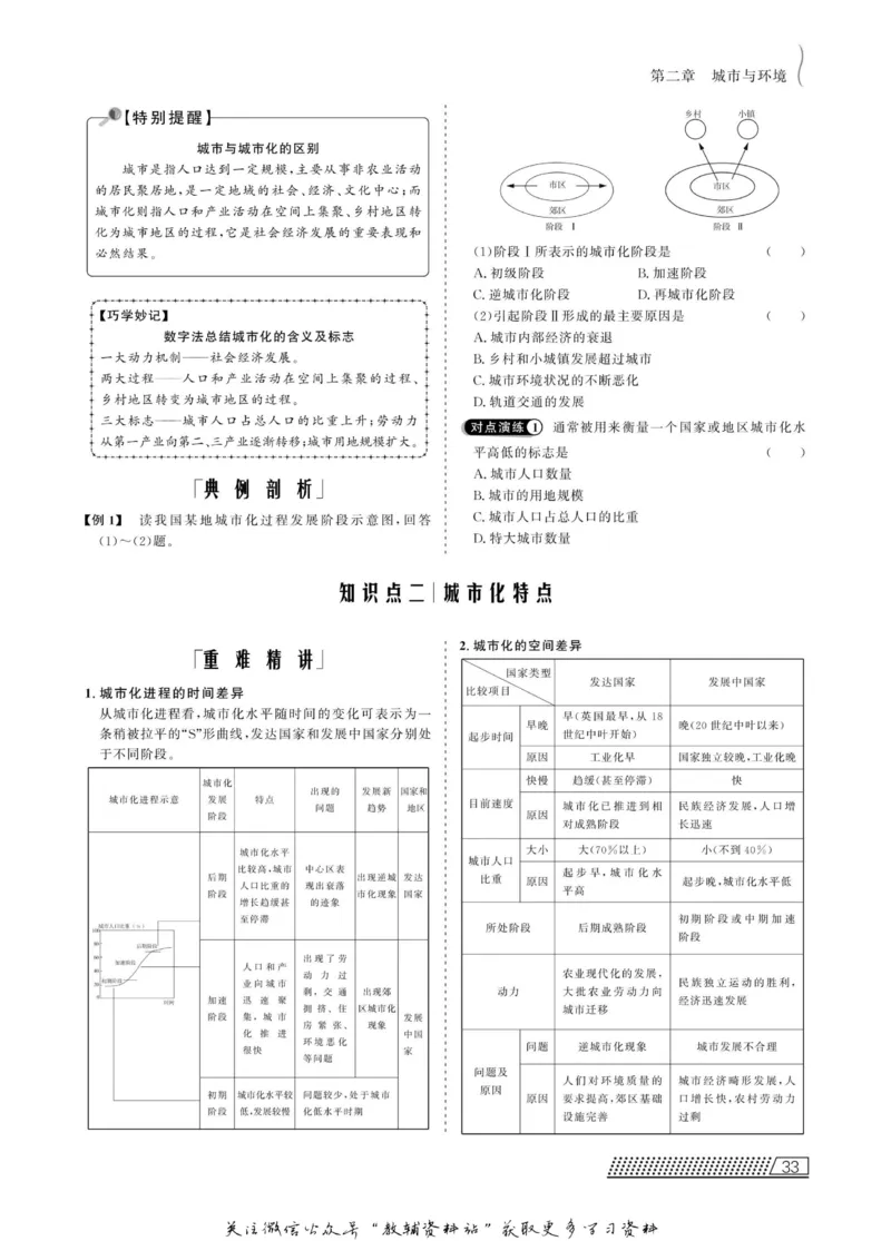 名师同步导学地理湘教版必修2_名师同步导学_高中地理