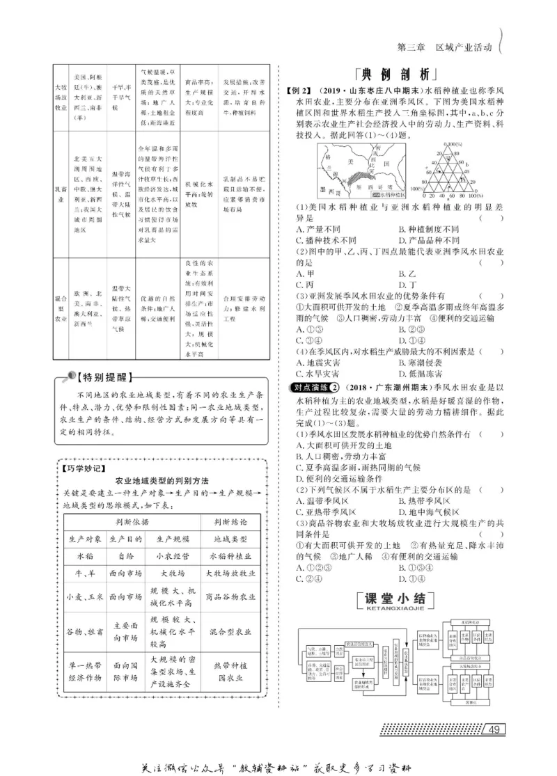 名师同步导学地理湘教版必修2_名师同步导学_高中地理