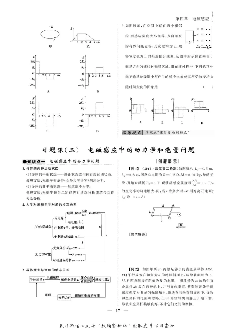 名师同步导学物理人教版选修3-2_名师同步导学_高中物理