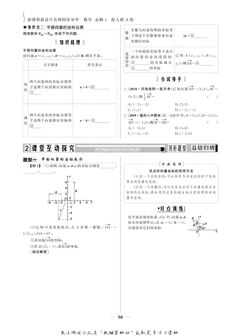 名师同步导学数学人教A版必修4_名师同步导学_高中数学