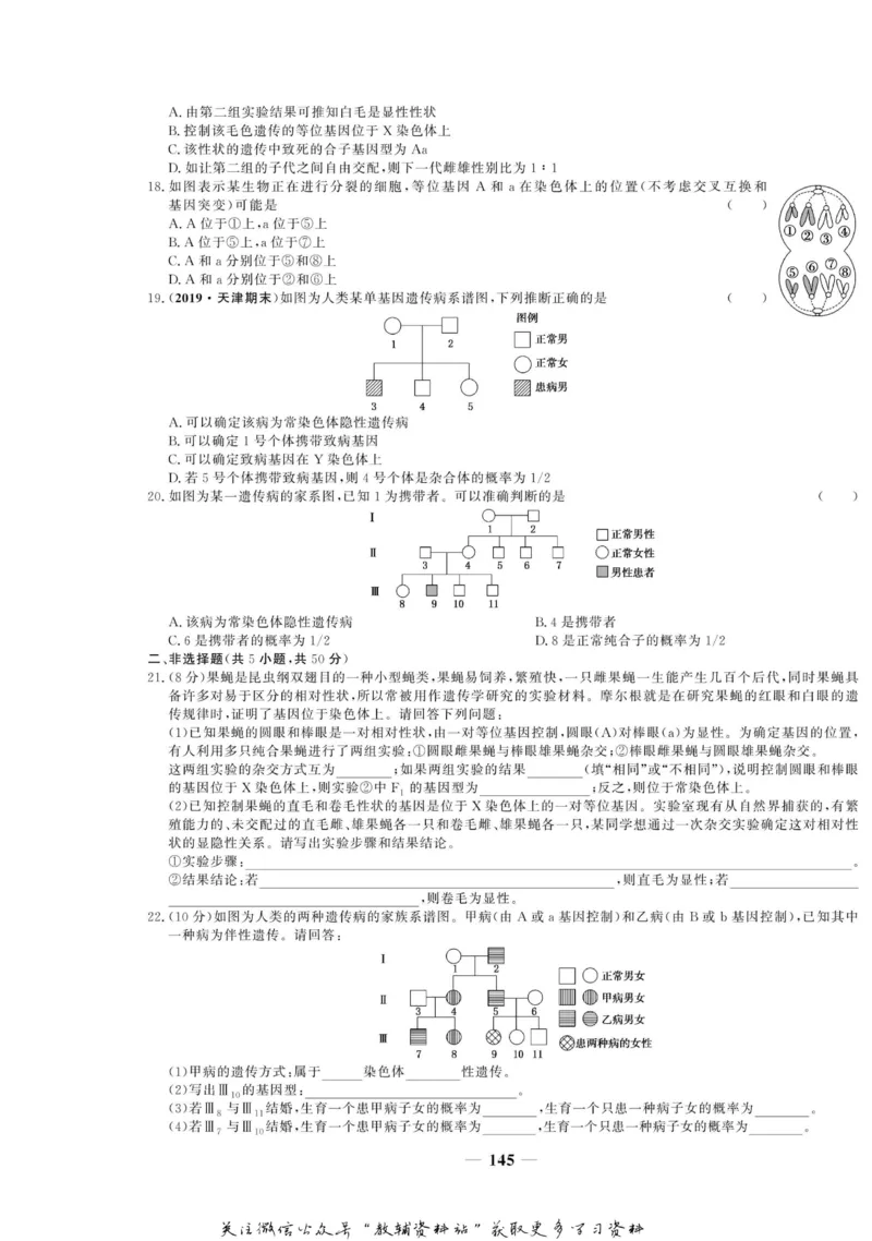 名师同步导学生物人教版必修2_名师同步导学_高中生物