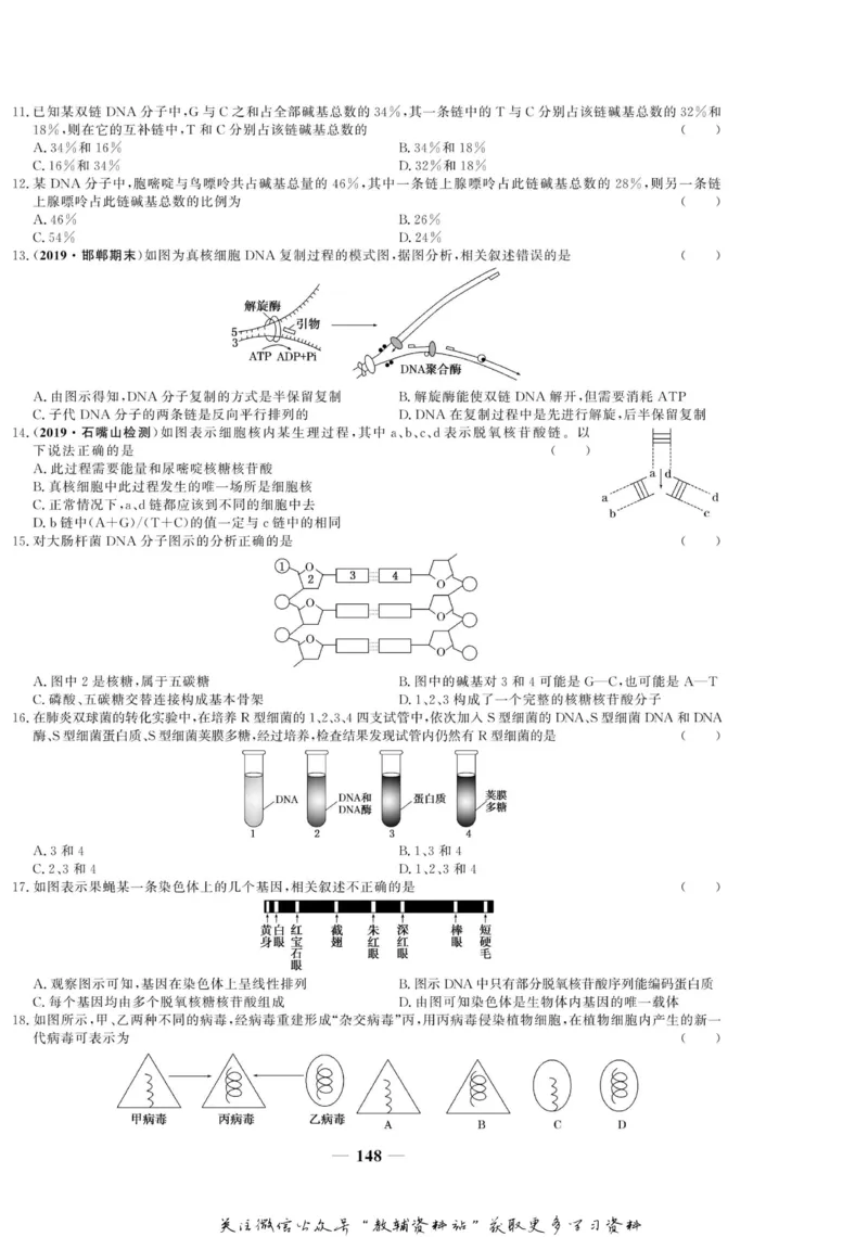 名师同步导学生物人教版必修2_名师同步导学_高中生物