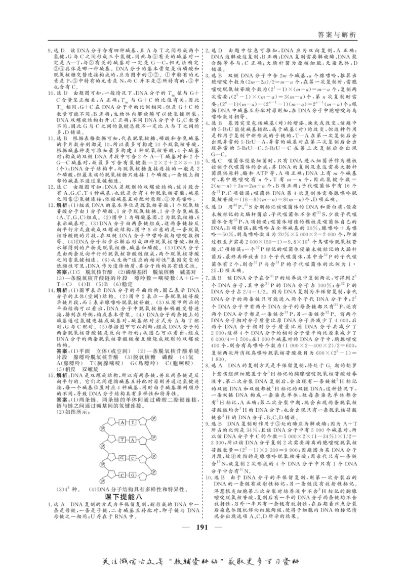 名师同步导学生物人教版必修2_名师同步导学_高中生物