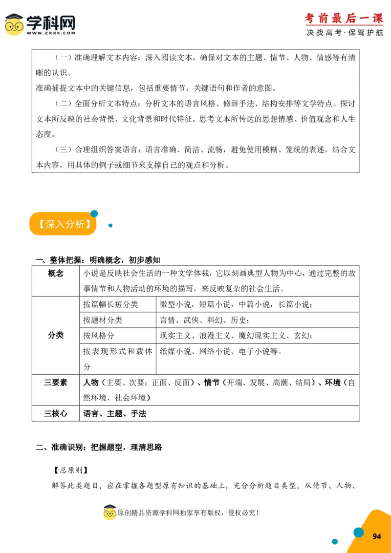 语文-2024年高考考前最后一课_01高考语文_4.22024年新高考资料_5.2024三轮冲刺_语文（含PDF版，可直接打印）-2024年高考考前最后一课