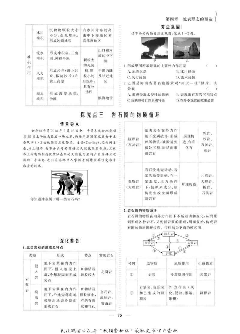 名师同步导学地理人教版必修1_名师同步导学_高中地理