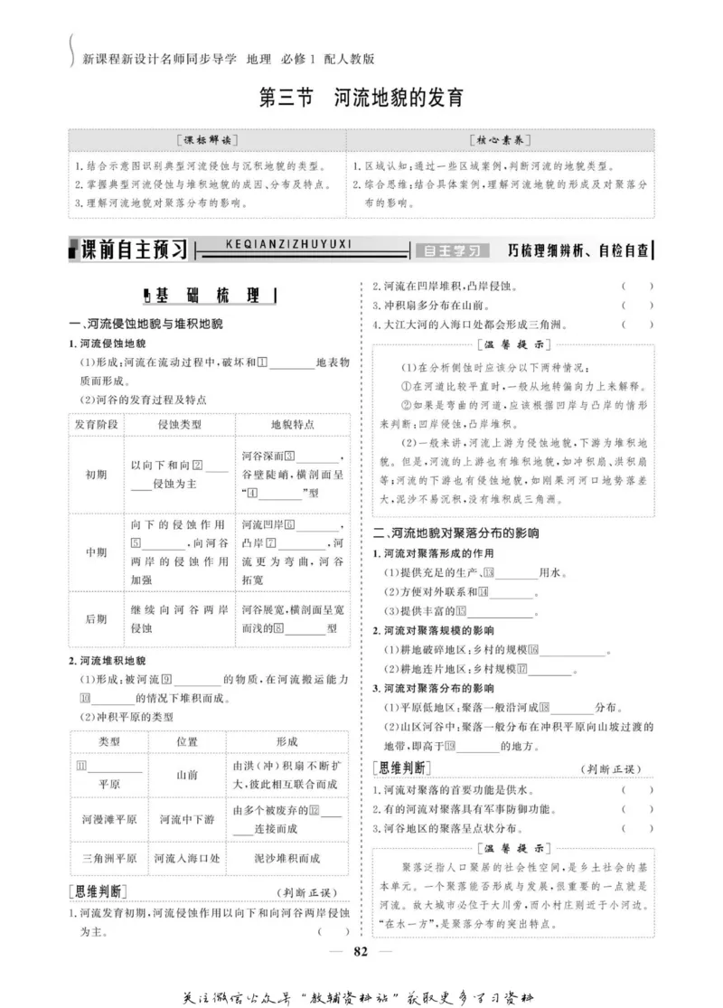 名师同步导学地理人教版必修1_名师同步导学_高中地理