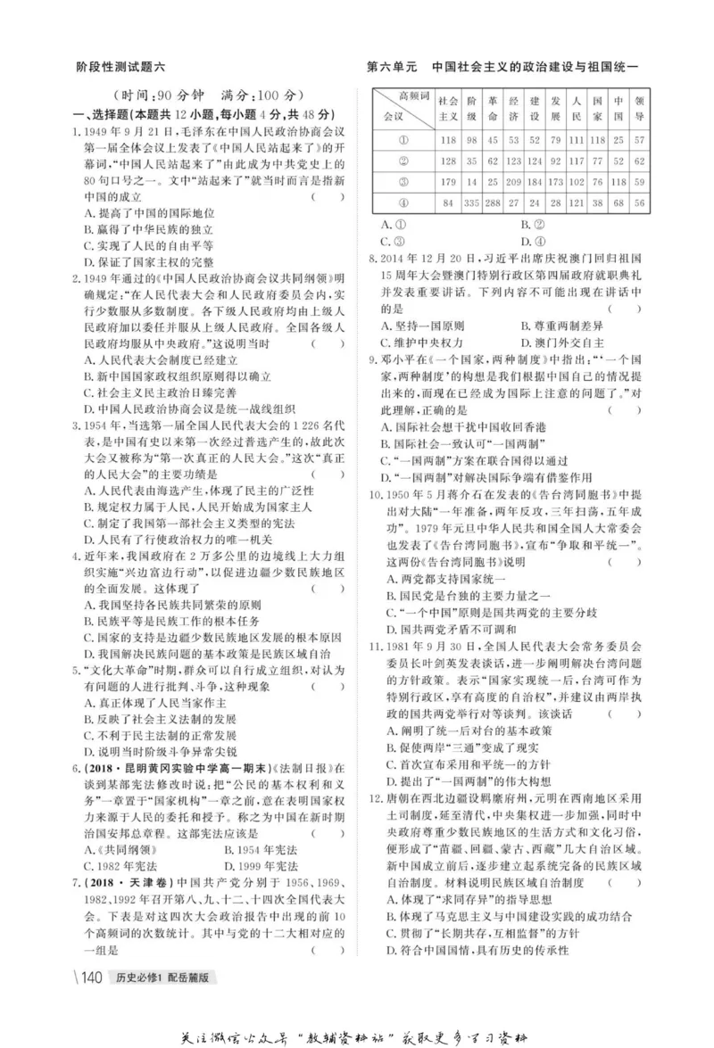 名师同步导学历史岳麓版必修1_名师同步导学_高中历史