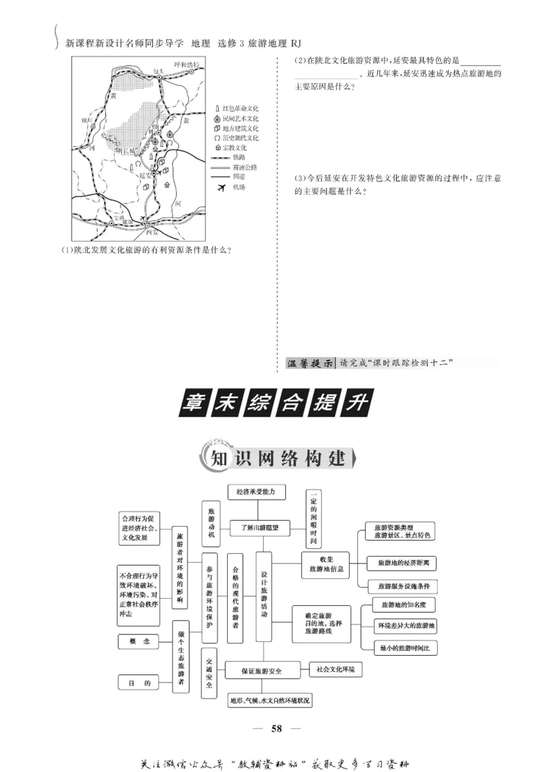 名师同步导学地理人教版选修3-旅游地理_名师同步导学_高中地理