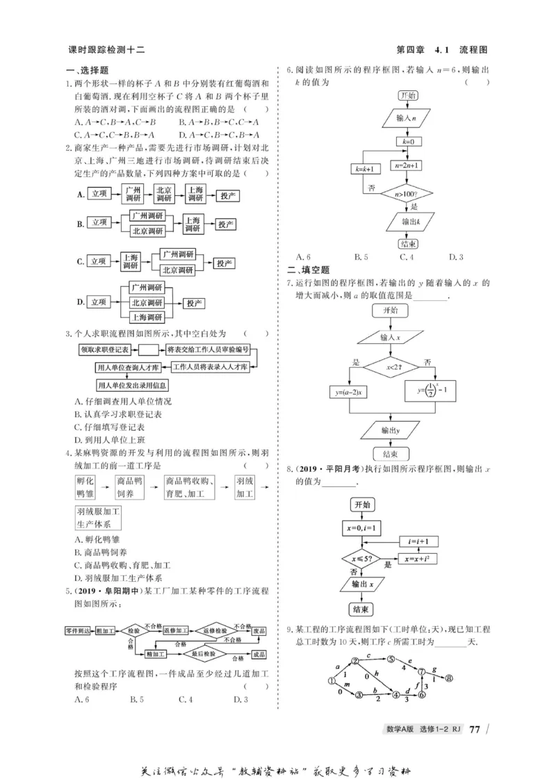 名师同步导学数学人教A版选修1-2_名师同步导学_高中数学