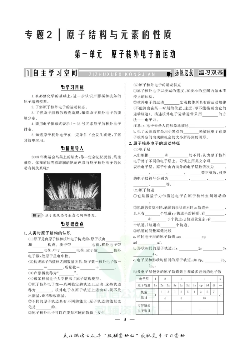 名师同步导学化学苏教版选修3_名师同步导学_高中化学