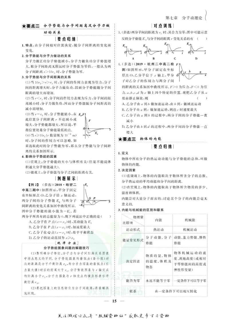 名师同步导学物理人教版选修3-3_名师同步导学_高中物理