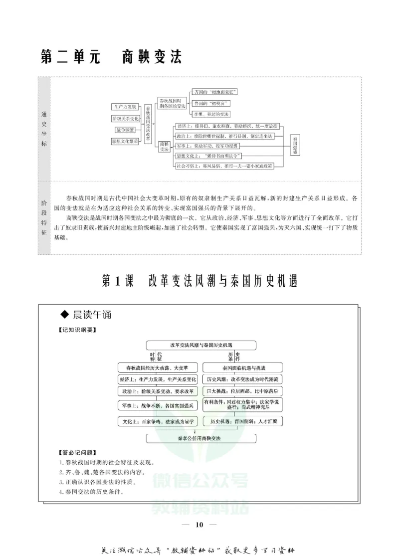 名师同步导学历史人教版选修1-历史上重大改革回眸_名师同步导学_高中历史