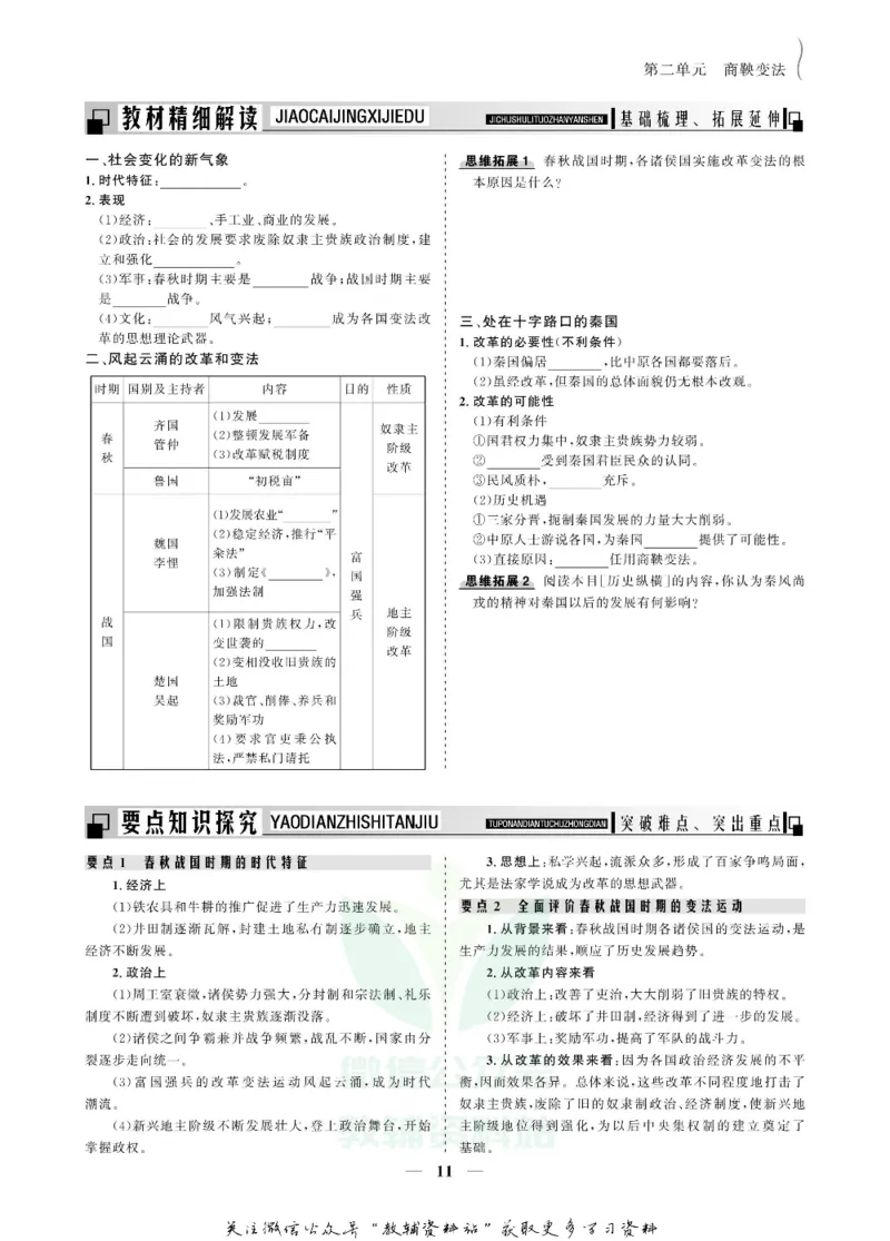 名师同步导学历史人教版选修1-历史上重大改革回眸_名师同步导学_高中历史