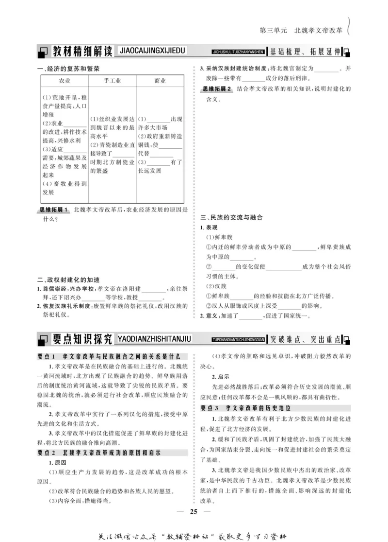 名师同步导学历史人教版选修1-历史上重大改革回眸_名师同步导学_高中历史