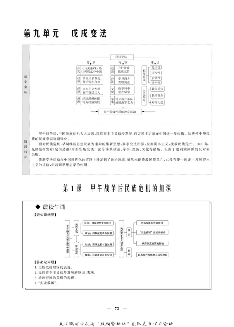 名师同步导学历史人教版选修1-历史上重大改革回眸_名师同步导学_高中历史