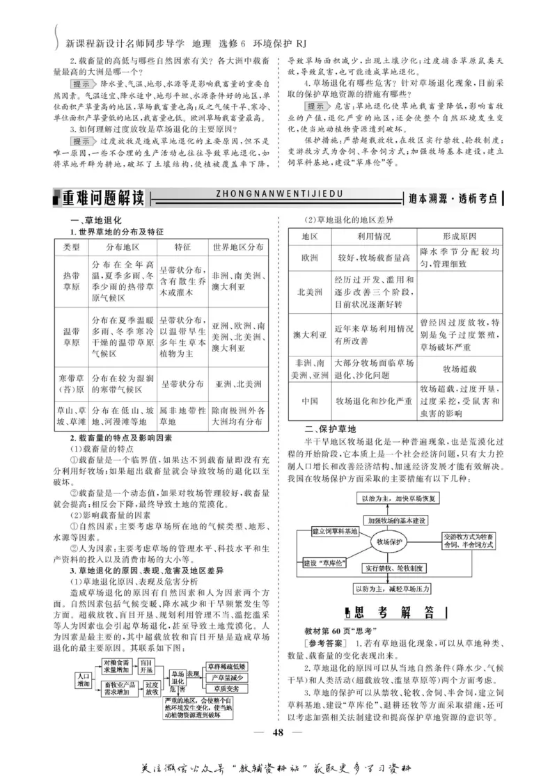 名师同步导学地理人教版选修6-环境保护_名师同步导学_高中地理