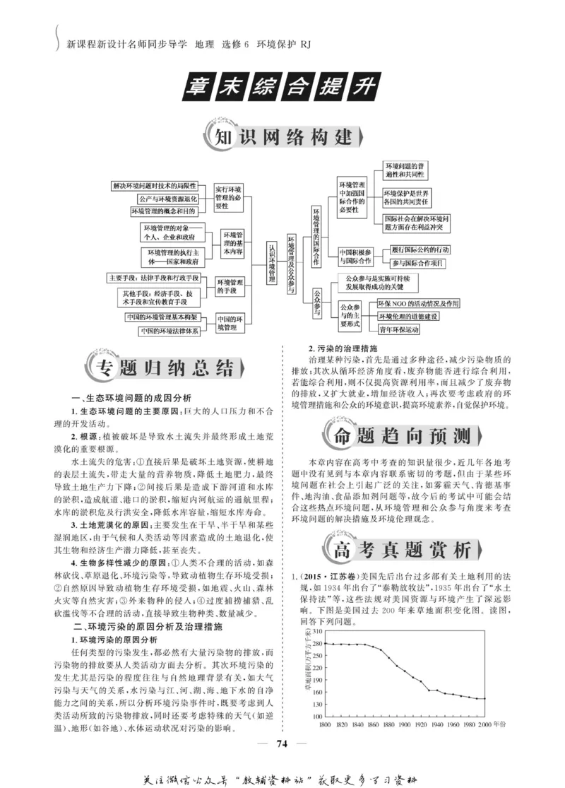 名师同步导学地理人教版选修6-环境保护_名师同步导学_高中地理