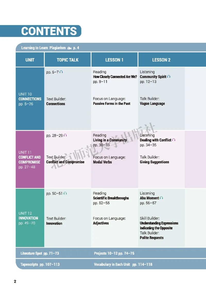 北师大英语选修第四册高清教材_高中课本电子全科人教版语数英政历地物化生必修选修全套课本PPT_高中全套_全部版本&bull;高中英语电子课本_北师大高中英语电子课本