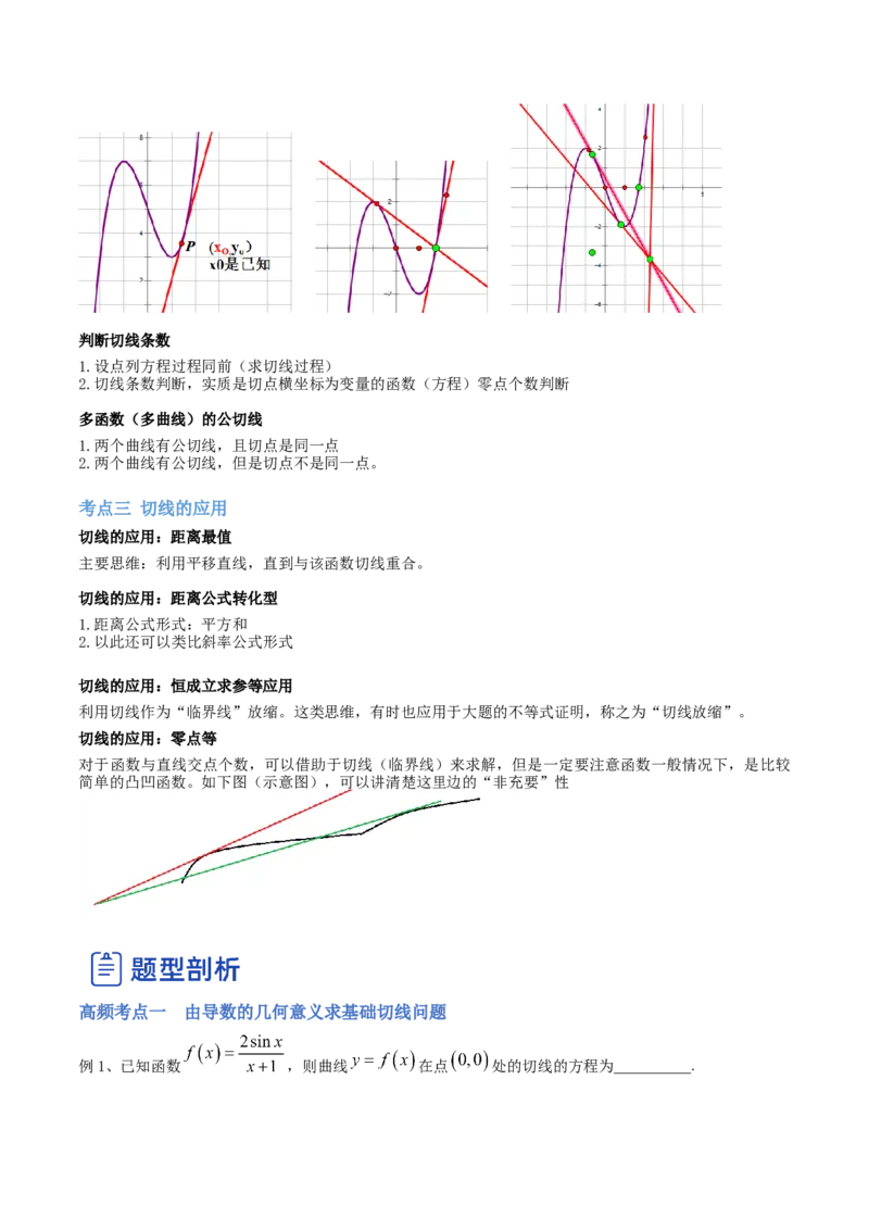 第02讲一元函数的导数及其应用（二）（讲）-2023年高考数学一轮复习讲练测（全国通用）（解析版）_2.2025数学总复习_赠品通用版（老高考）复习资料_一轮复习_专题04导数