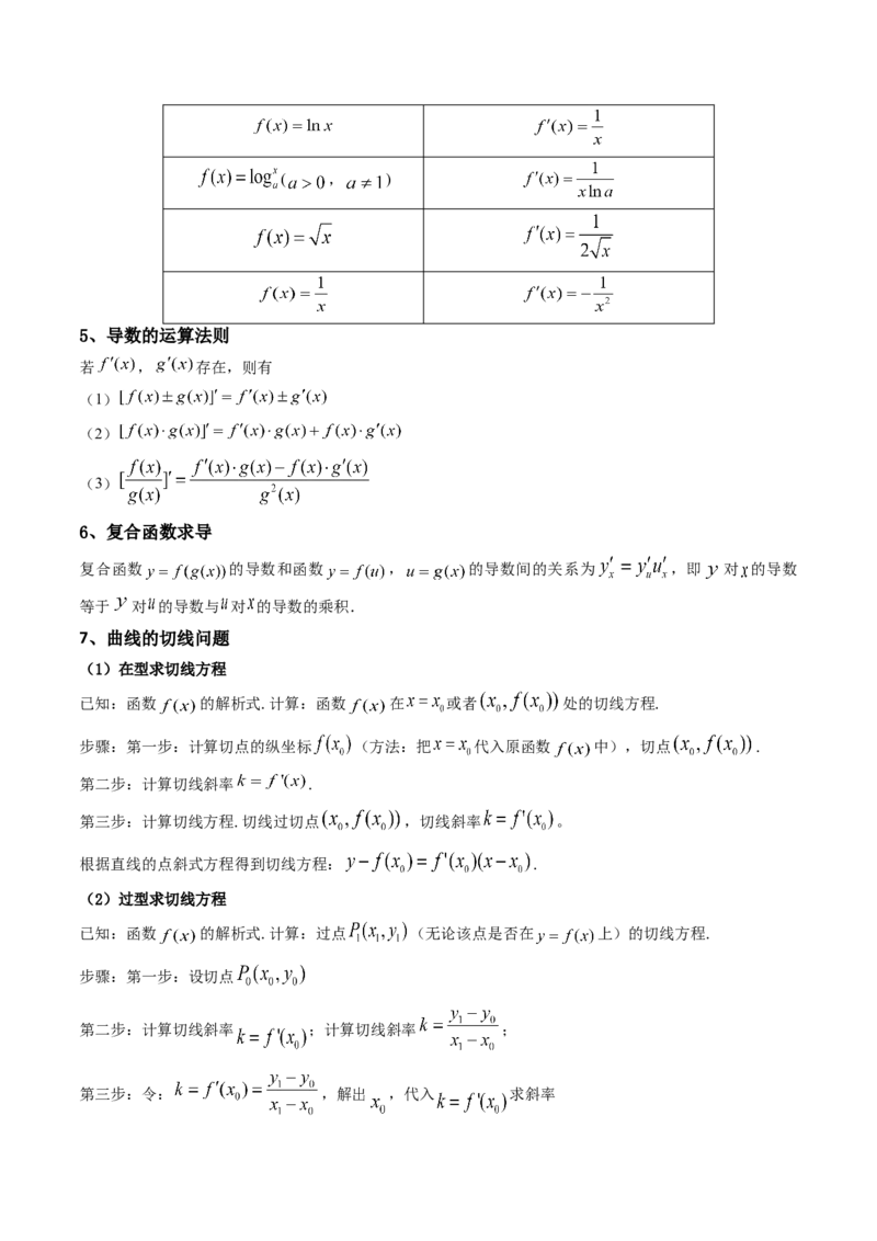 第01讲导数的概念及运算(精讲+精练）（教师版）_2.2025数学总复习_2023年新高考资料_一轮复习_2023新高考数学一轮复习（新教材新高考）