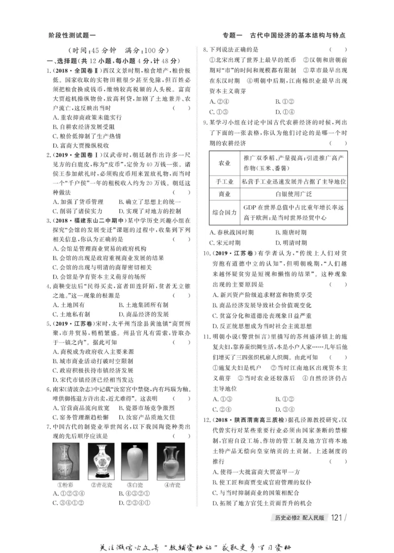 名师同步导学历史人民版必修2_名师同步导学_高中历史